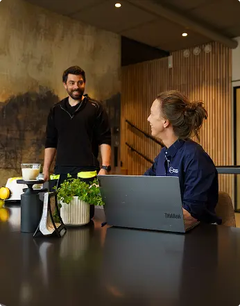 Møteplasser for godt miljø på kontoret