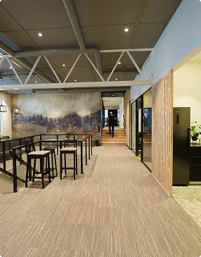 Møteområdet: lyst, åpent og innbydende