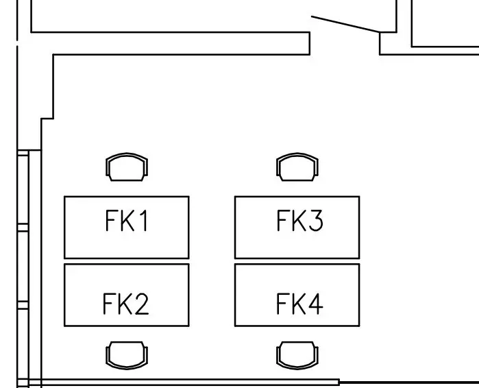 Illustrasjon av Foajékvadratet: kontorfellesskapet med arbeidsro