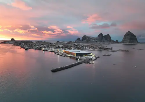 Fly foto over anlegget