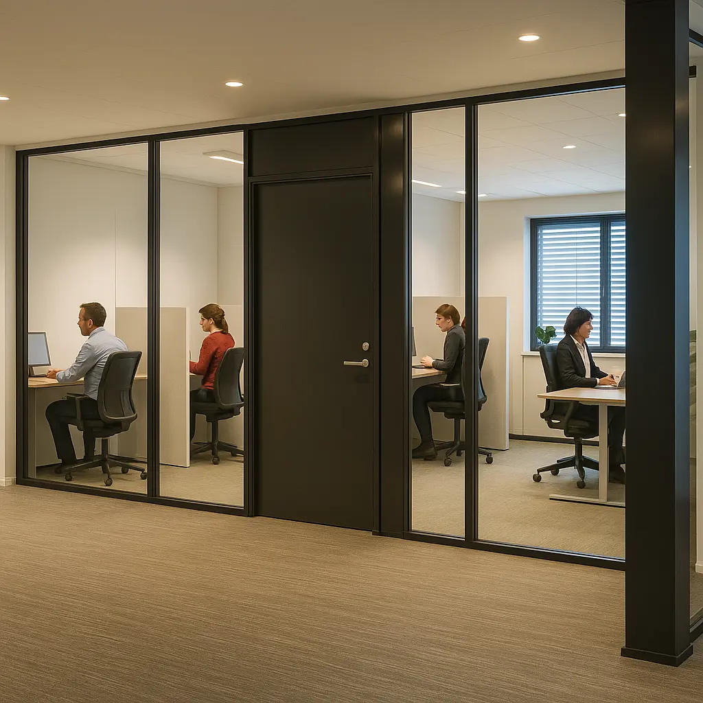 Reservert plass i åpent kontor hos KODE15