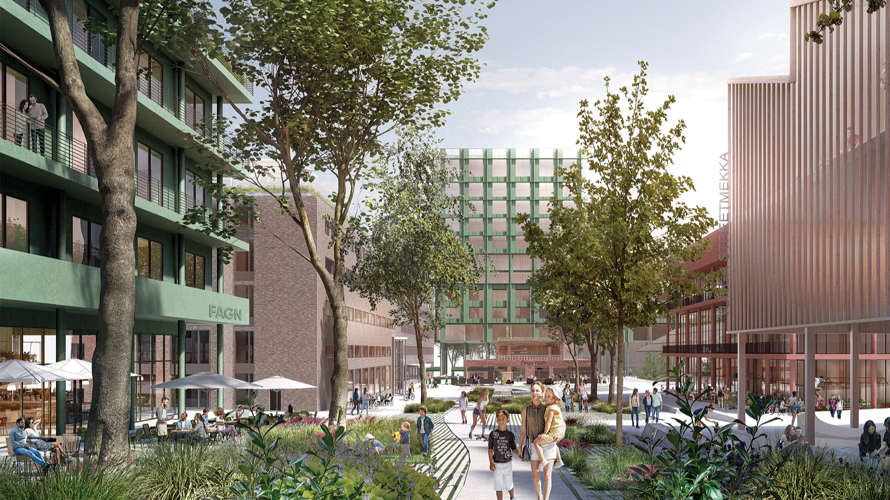 Illustrasjon: Oslo Works arkitektstudio