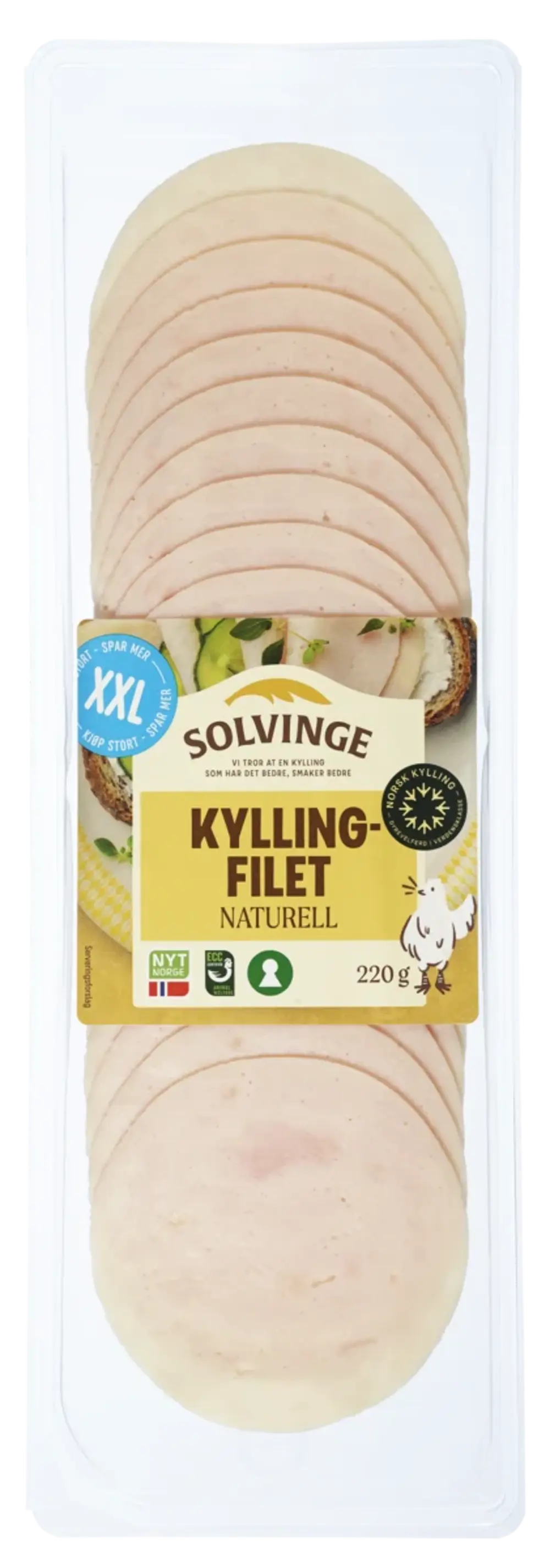 Solvinge kyllingfilet naturell
