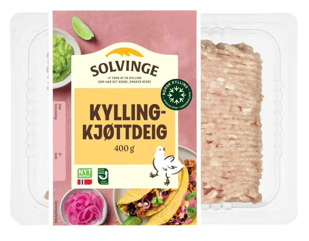 Solvinge kylling kjøttdeig